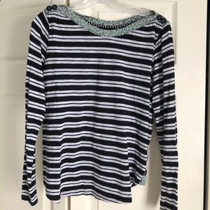 Anthropologie Striped Long-Sleeve
